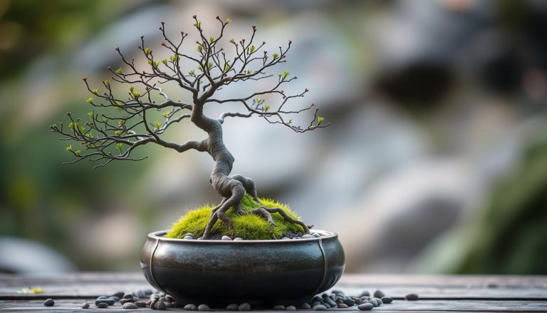 bonsai tree in container