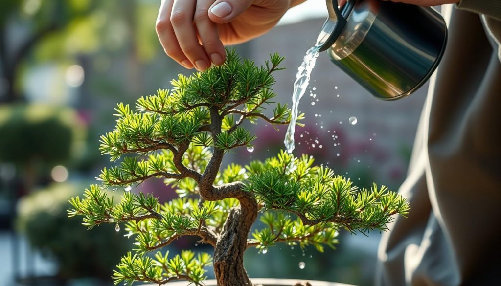 juniper bonsai watering