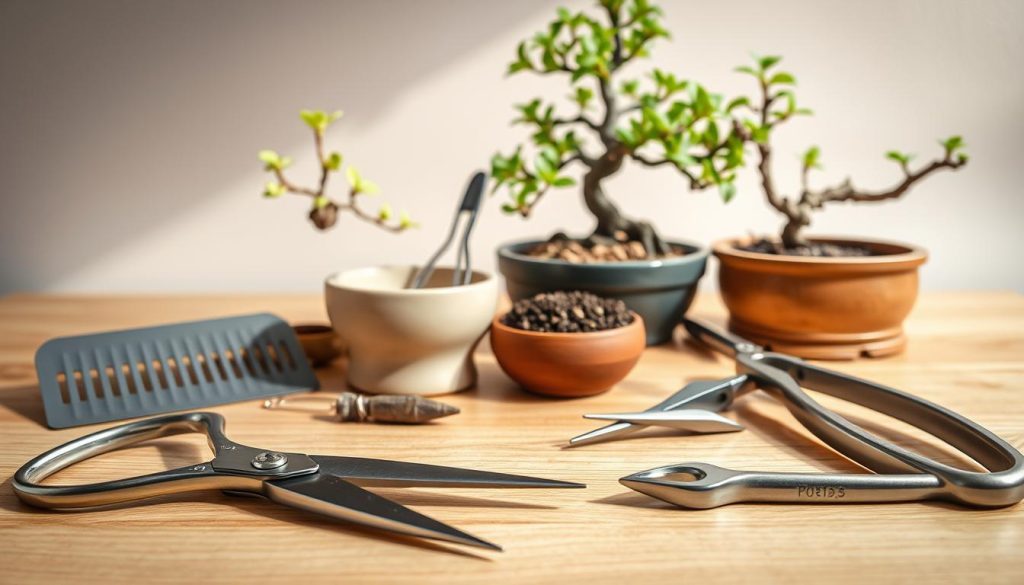 Bonsai Growing Tools and Materials